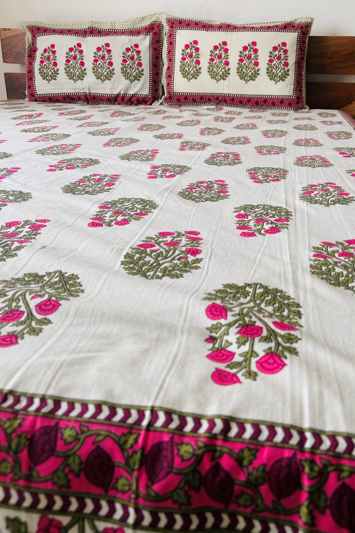 "Anandamay" Pure Cotton Bedsheet